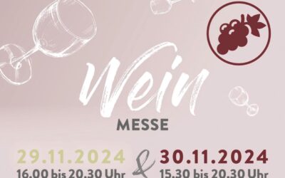 1. Zurheide Feine Kost Weinmesse: Das wird ein Fest für die Sinne!