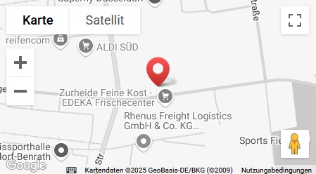 Google Maps Link zur Filiale Düsseldorf Nürnberger Str
