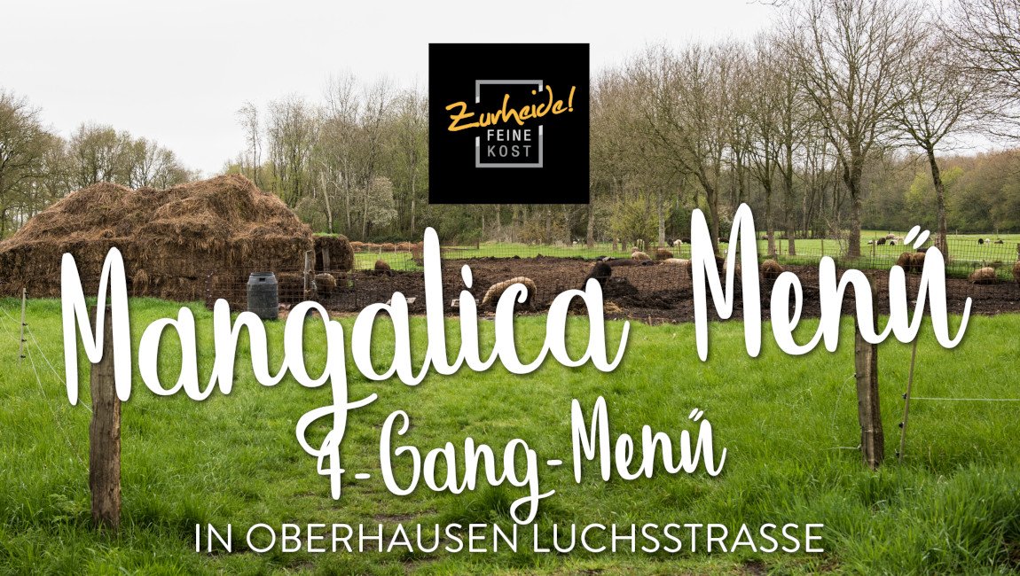 Mangalica Menü bei Zurheide Oberhausen