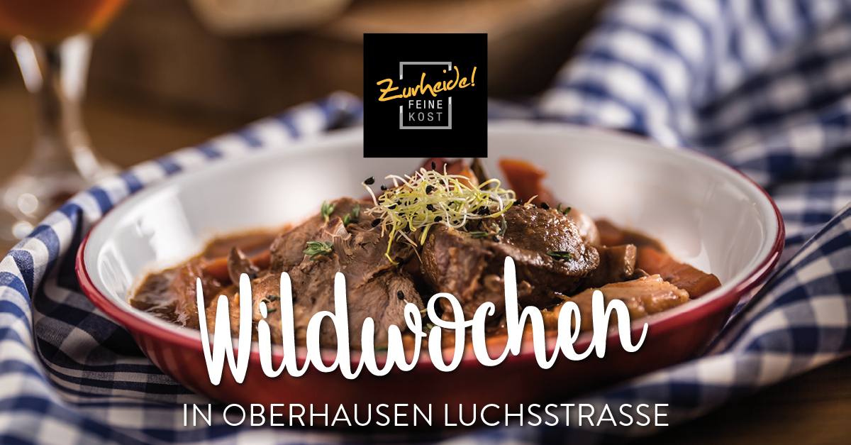 Wildwochen im Gourmet Bistro