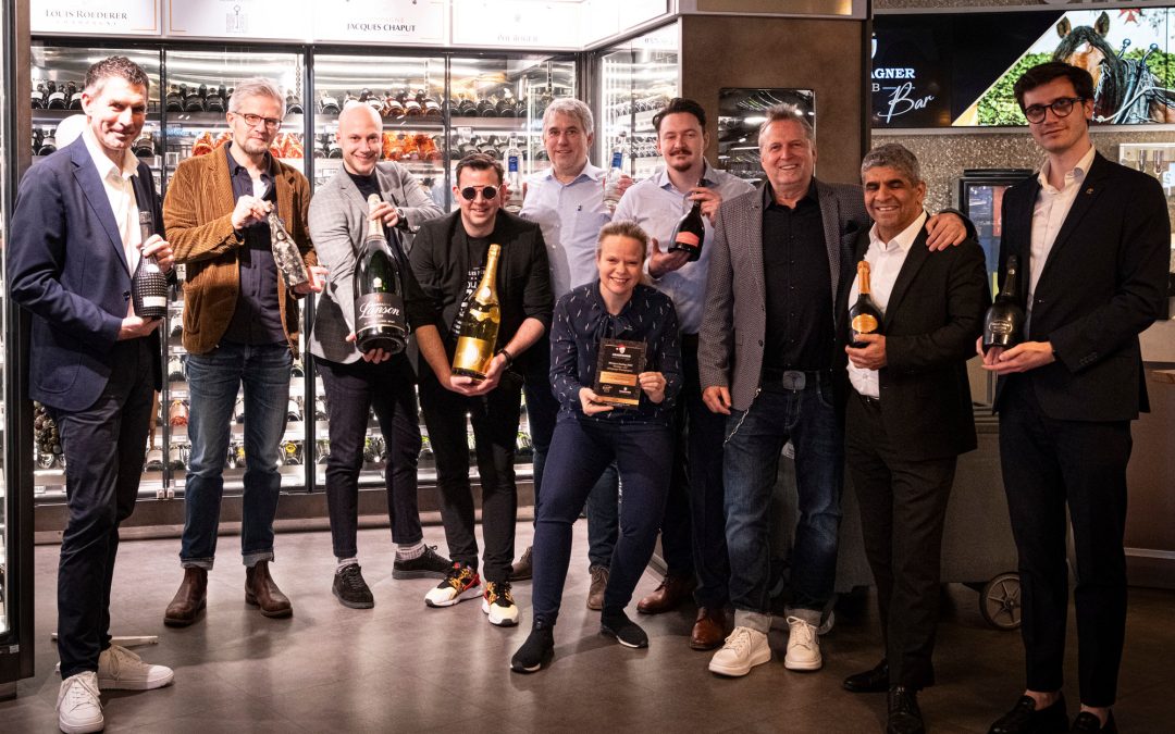 Prickelndendes Jahresfinale 2025! Champagner Nikolaus Prestigecuvée- und Jahrgangstasting 2025 im Zurheide Feine Kost Düsseldorf