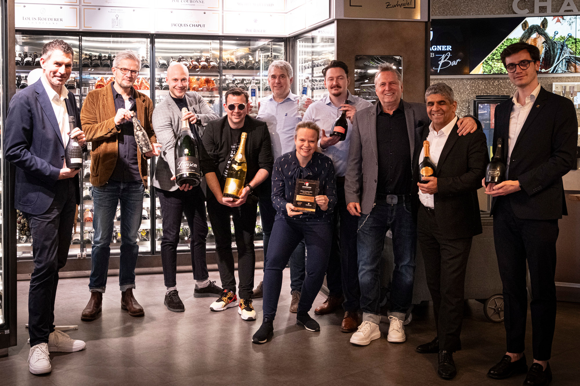 Prestige- und Jahrgangstasting im Zurheide Feine Kost 2024.