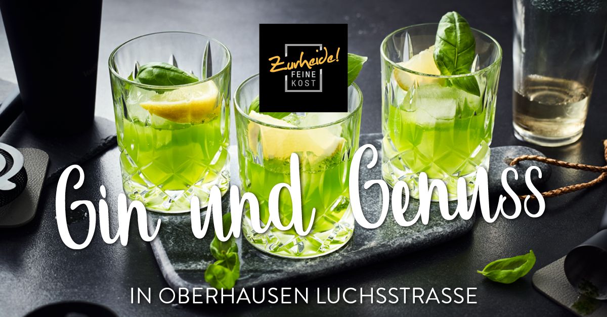 Gin & Genuss 4-Gang Menü