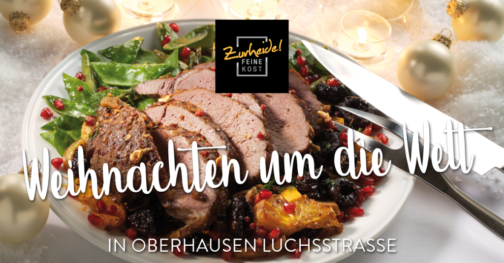 Weihnachten um die Welt 4-Gang Menü // Oberhausen Luchsstraße